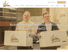 Tablet Screenshot of amoe.de